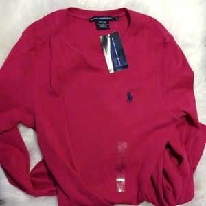 NWT Polo Ralph Lauren Sport Long Sleeve Crew Neck